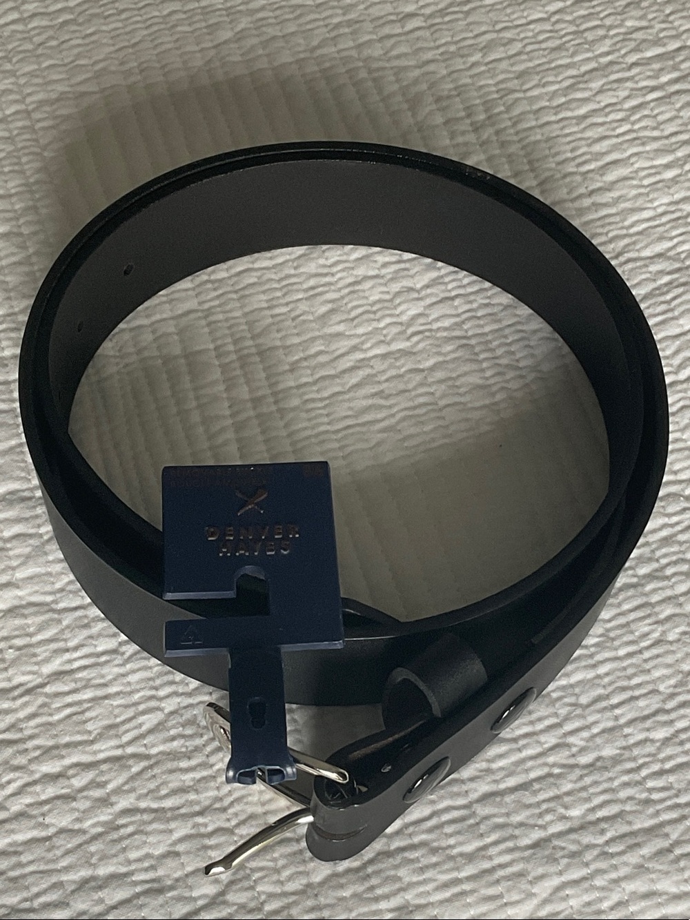 Men's 36 Leather Belt-Denver Hayes